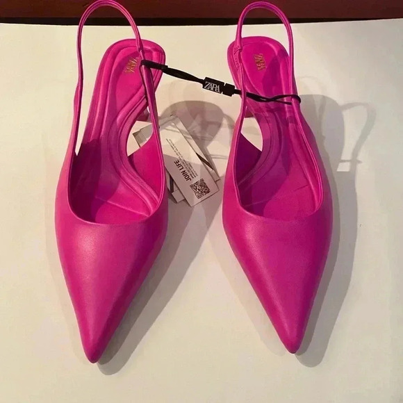 Zara Pink Heels - Picture 1 of 7